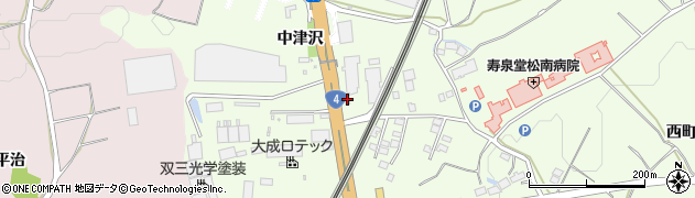 福島県須賀川市滑川中津沢46周辺の地図
