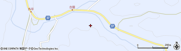 石川県輪島市三井町（仁行下口）周辺の地図