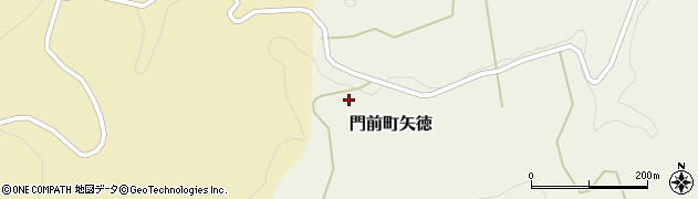 石川県輪島市門前町矢徳（チ）周辺の地図
