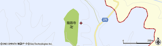 石川県輪島市三井町与呂見根周辺の地図