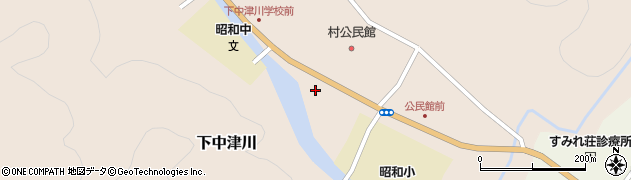 会津よつば農業協同組合　昭和営農経済センター周辺の地図