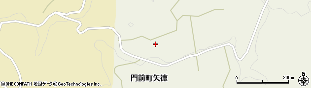 石川県輪島市門前町矢徳（ホ）周辺の地図