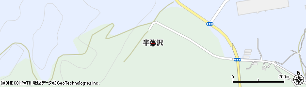 福島県富岡町（双葉郡）上郡山（半弥沢）周辺の地図