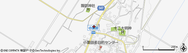 新潟県小千谷市小粟田1024周辺の地図
