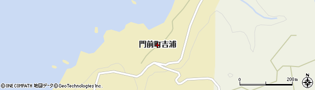 石川県輪島市門前町吉浦周辺の地図