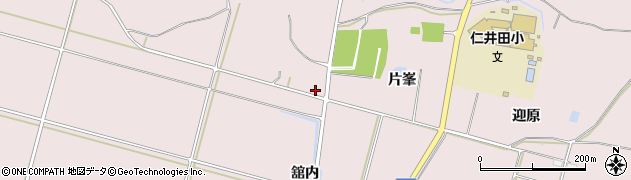 福島県須賀川市仁井田（片峯）周辺の地図