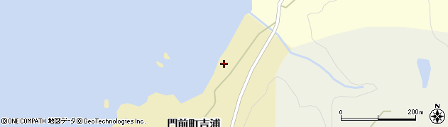 石川県輪島市門前町吉浦（ヘ）周辺の地図