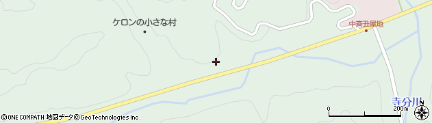 石川県能登町（鳳珠郡）中斉（井）周辺の地図
