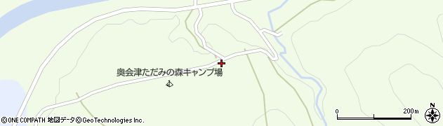 福島県只見町（南会津郡）只見（向山）周辺の地図