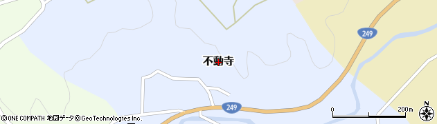 石川県鳳珠郡能登町不動寺周辺の地図