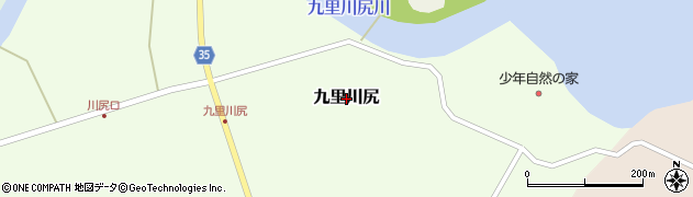石川県能登町（鳳珠郡）九里川尻周辺の地図