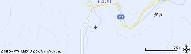 福島県只見町（南会津郡）布沢（壇之下）周辺の地図