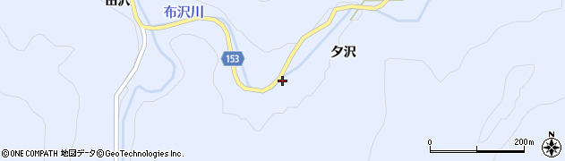 福島県只見町（南会津郡）布沢（七十苅）周辺の地図