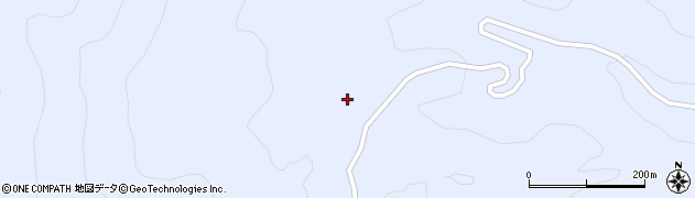 福島県只見町（南会津郡）布沢（中屋敷）周辺の地図