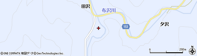 福島県只見町（南会津郡）布沢（芦久保口）周辺の地図