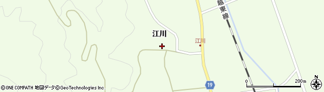 福島県田村市滝根町菅谷江川57周辺の地図