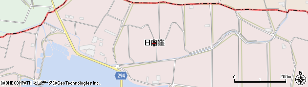 福島県須賀川市仁井田（日向窪）周辺の地図