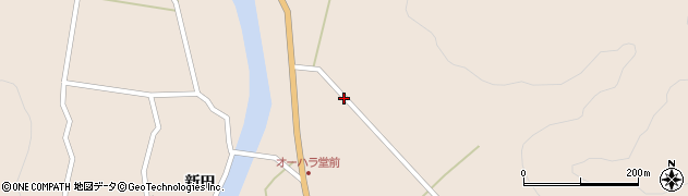 福島県昭和村（大沼郡）下中津川（酒屋台）周辺の地図