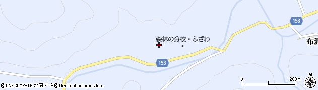 福島県只見町（南会津郡）布沢（大久保）周辺の地図