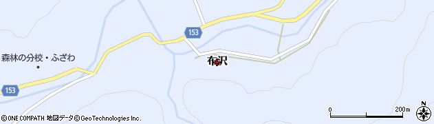 福島県只見町（南会津郡）布沢周辺の地図