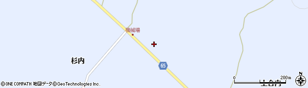 福島県小野町（田村郡）浮金（羽柳）周辺の地図