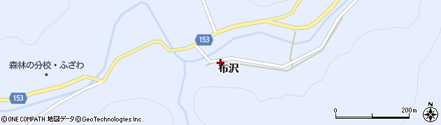 福島県只見町（南会津郡）布沢（宮ノ本）周辺の地図