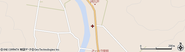 福島県昭和村（大沼郡）下中津川（酒屋）周辺の地図