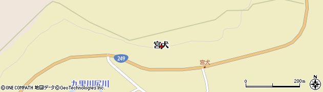 石川県鳳珠郡能登町宮犬周辺の地図