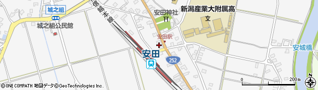 旅館安田館周辺の地図