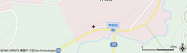石川県能登町（鳳珠郡）神和住（メ）周辺の地図