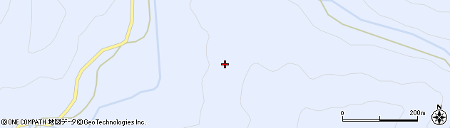福島県只見町（南会津郡）布沢（木根坂）周辺の地図