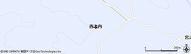 福島県小野町（田村郡）浮金（西之内）周辺の地図