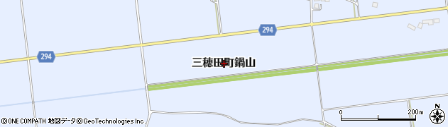 福島県郡山市三穂田町鍋山周辺の地図