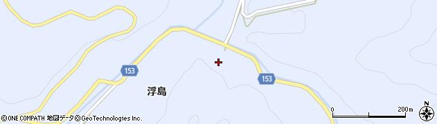 福島県只見町（南会津郡）布沢（大坪）周辺の地図