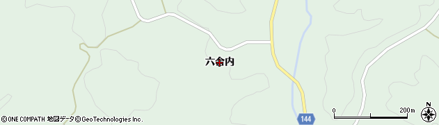 福島県郡山市中田町下枝（六合内）周辺の地図