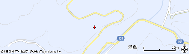 福島県只見町（南会津郡）布沢（上平）周辺の地図
