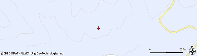 福島県只見町（南会津郡）布沢（寺山）周辺の地図