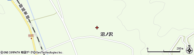 福島県田村市滝根町菅谷（沼ノ沢）周辺の地図