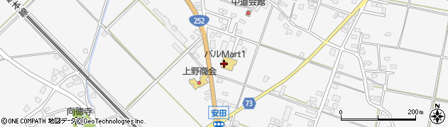 ピアレマート　プチ安田店周辺の地図