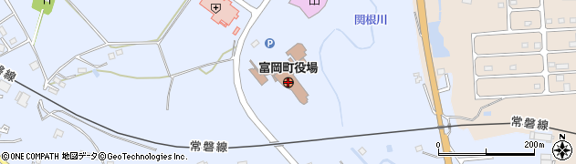 福島県富岡町（双葉郡）周辺の地図