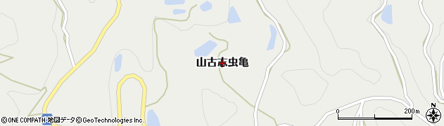 新潟県長岡市山古志虫亀周辺の地図