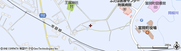 福島県双葉郡富岡町本岡王塚575周辺の地図