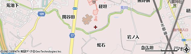 福島県郡山市安積町笹川（関谷田）周辺の地図