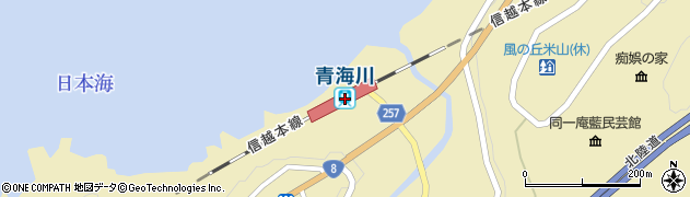 新潟県柏崎市青海川859周辺の地図