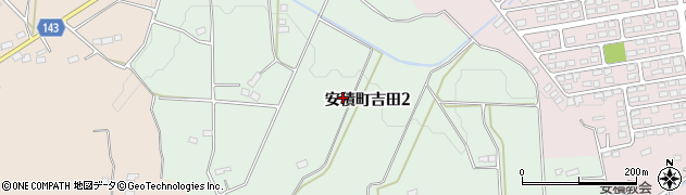福島県郡山市安積町吉田周辺の地図