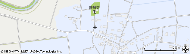 福島県郡山市三穂田町鍋山（上屋敷）周辺の地図