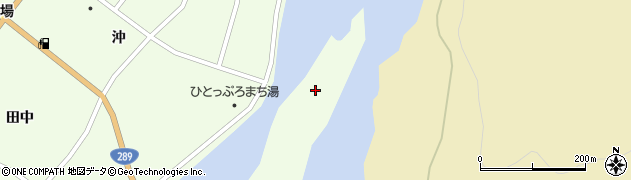 福島県只見町（南会津郡）只見（沖中島）周辺の地図