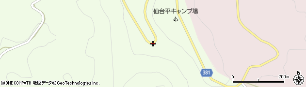福島県田村市滝根町菅谷高登屋周辺の地図