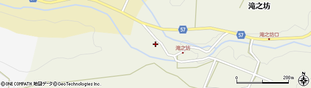 石川県鳳珠郡能登町滝之坊ケ周辺の地図