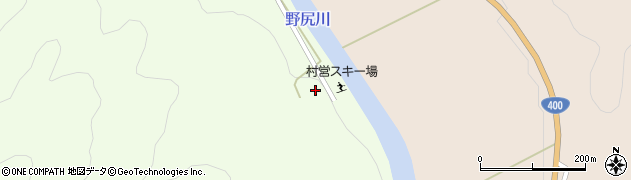 福島県昭和村（大沼郡）野尻（貸安）周辺の地図